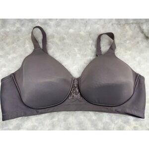 Vanity Fair Womens Size 40C Beauty Back Wirefree Bra 71267 Purple Full Figure